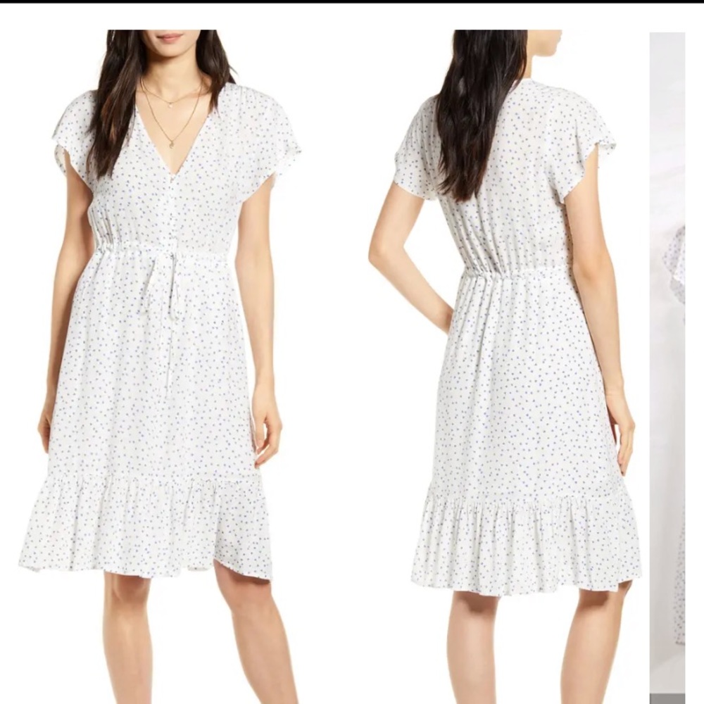 White dress | size medium | perfect for bridal shower 🤍